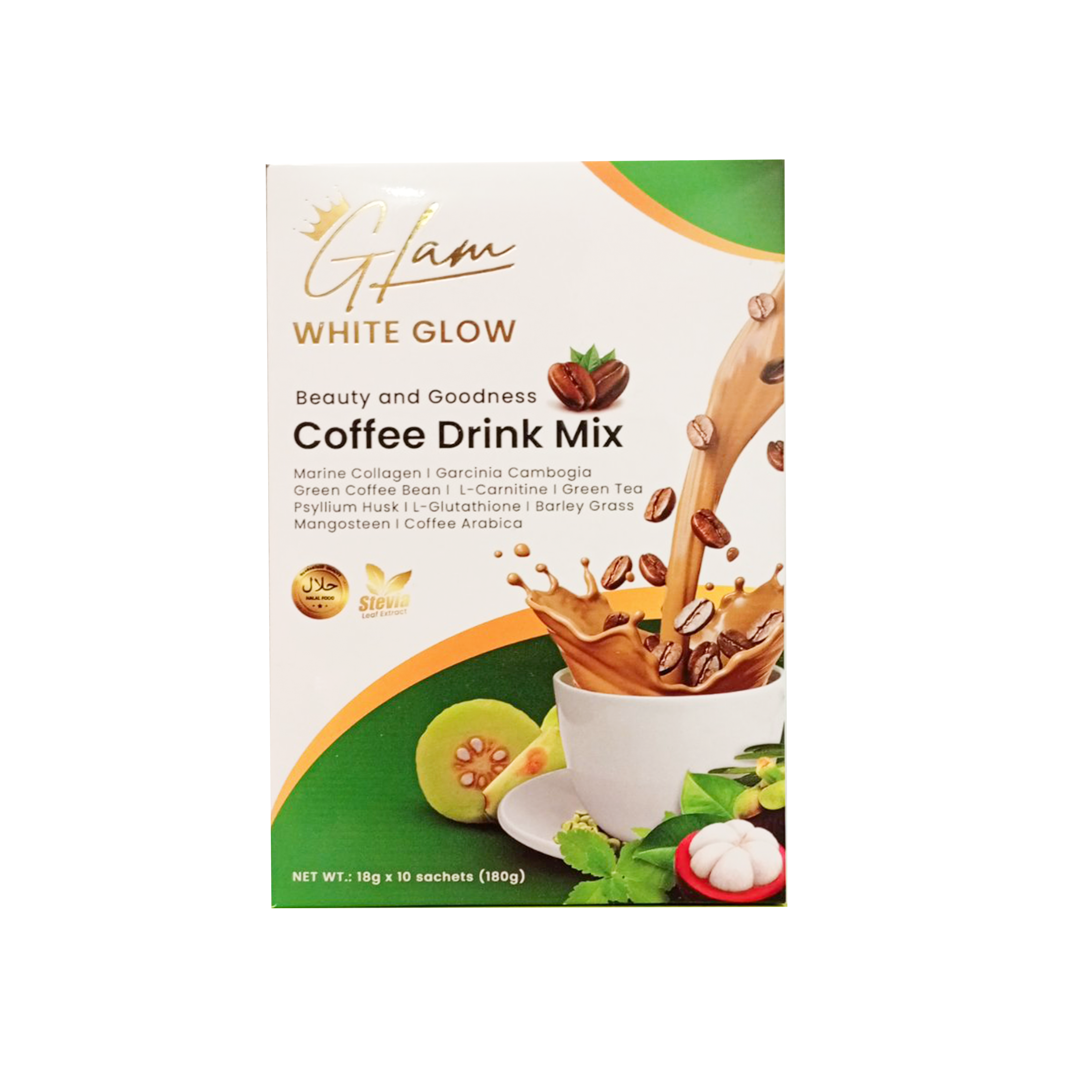 Glam White Glow Coffee Drink Mix