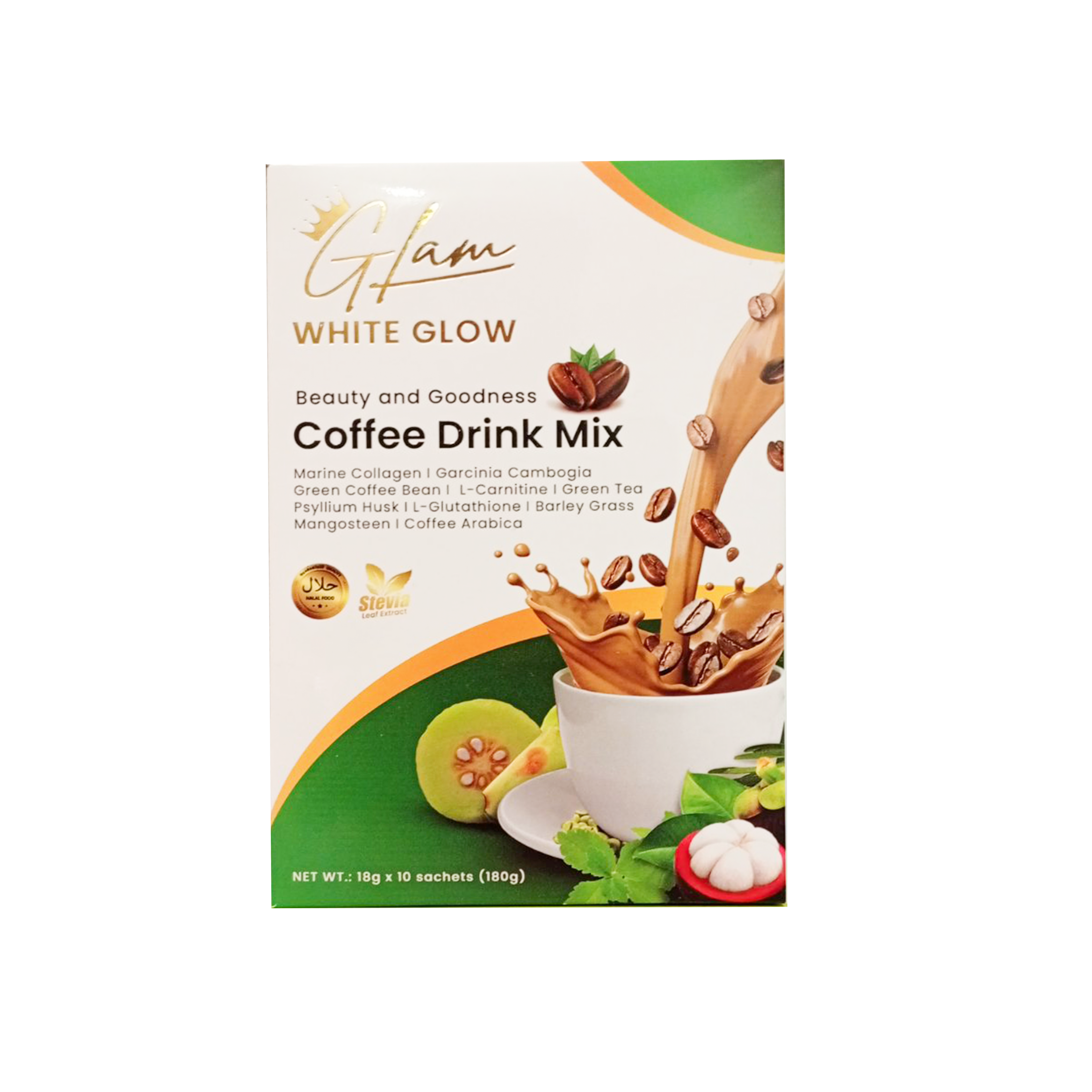 Glam White Glow Coffee Drink Mix